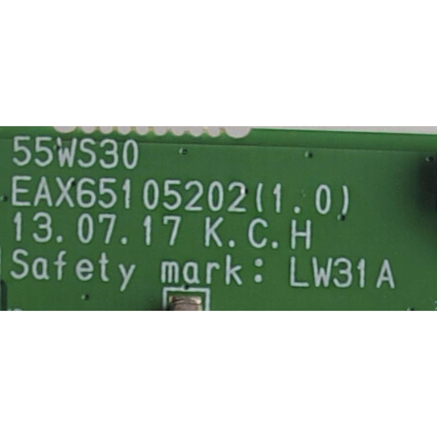 MAIN PARA TV LG / NUMERO DE PARTE EBT62084603 / EAX65105202(1.0) / 61823003 / PANEL LD550EUD(UF)(B1) / MODELO 55WS50BS-BL.AUSJLH	 - Imagen 4